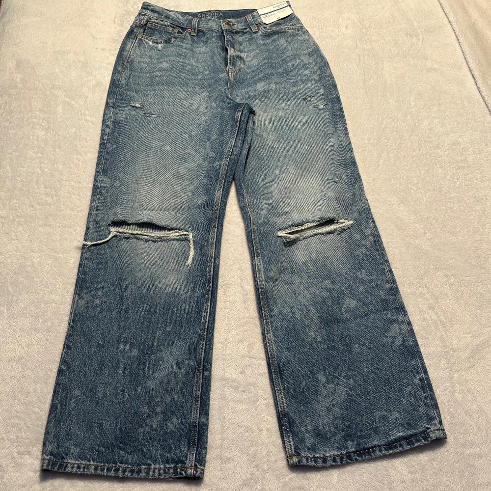 Arizona Jean Co. Highest Rise Curvy Skater Jeans - Size 13